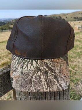 New with Tags GAME GUARD Brown & Camo Men's Outdoor Cap